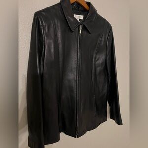 Petite Sophisticate Leather jacket